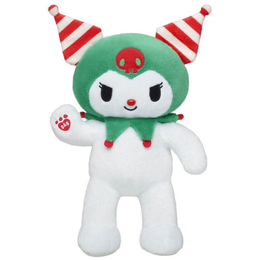 Sanrio® Hello Kitty® and Friends Candy Cane Kuromi™ Christmas Plush - Build-A-Bear Workshop Australia