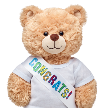Build-A-Bear 祝贺毕业绶带