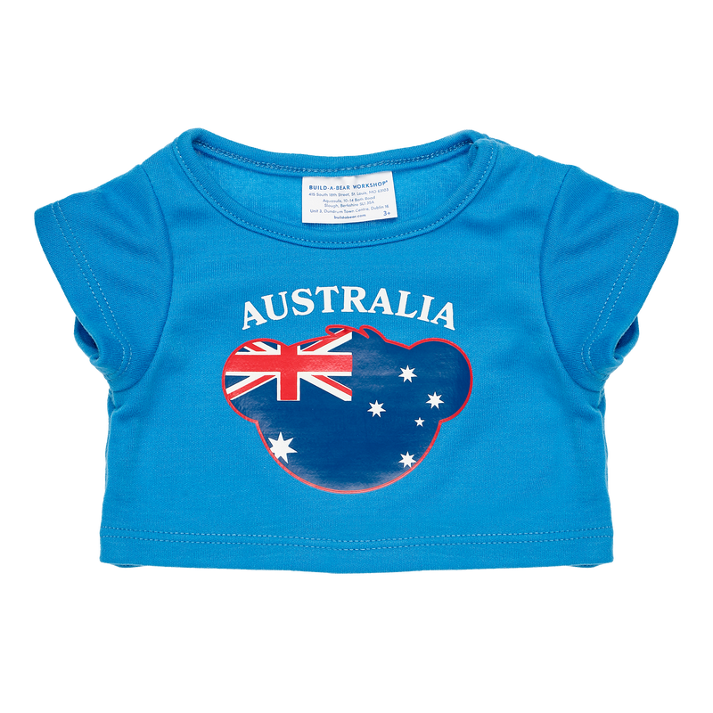 Australia Flag Tee - Build-A-Bear Workshop Australia