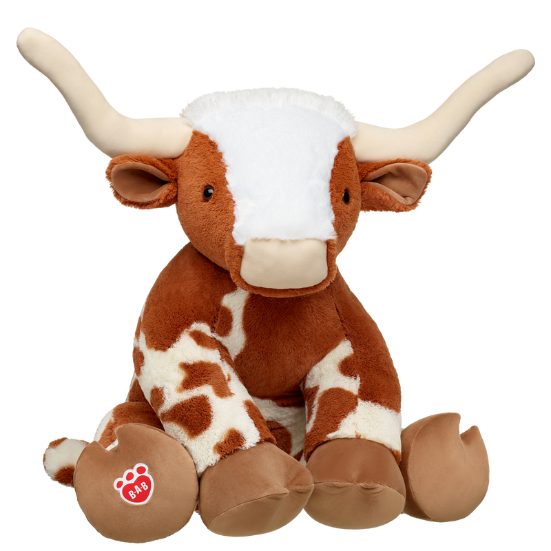 Giant Longhorn Cow Stuffed Animal