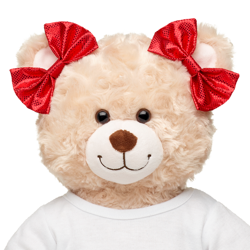 Red Christmas Bows Set - Build-A-Bear Workshop Australia