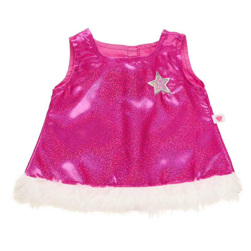 Honey Girls Pink Glitter Dress