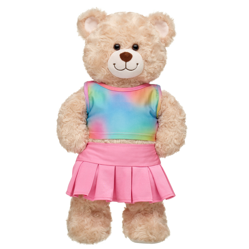 Tie Dye Tank and Pleated Skirt Set
