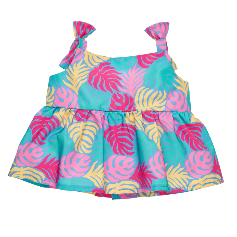 Tropical Palm Dress
