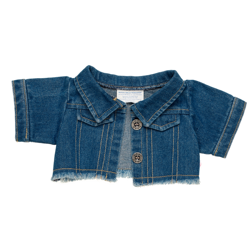Frayed Denim Jacket