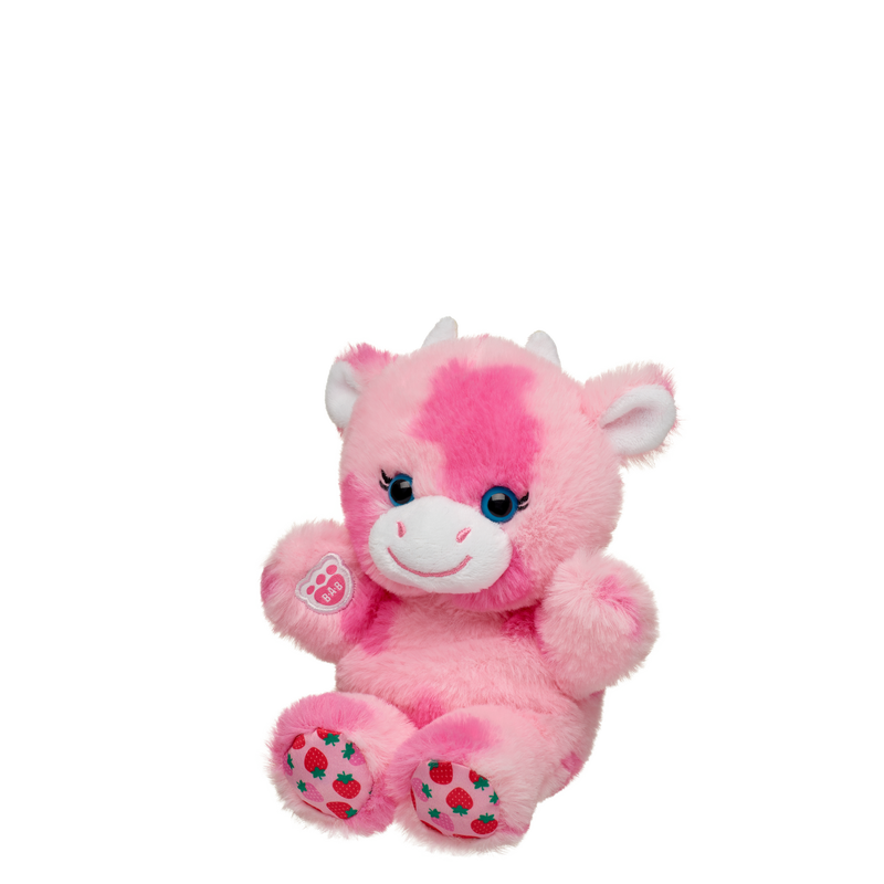 Build-A-Bear Mini Beans® Strawberry Cow Stuffed Animal