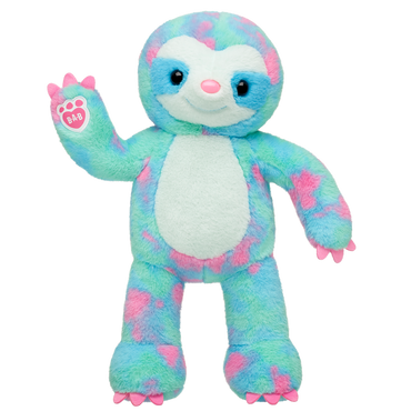 夏日海浪树懒毛绒玩具