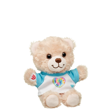 Build-A-Bear Mini Beans® Tie-Dye Heart T-Shirt