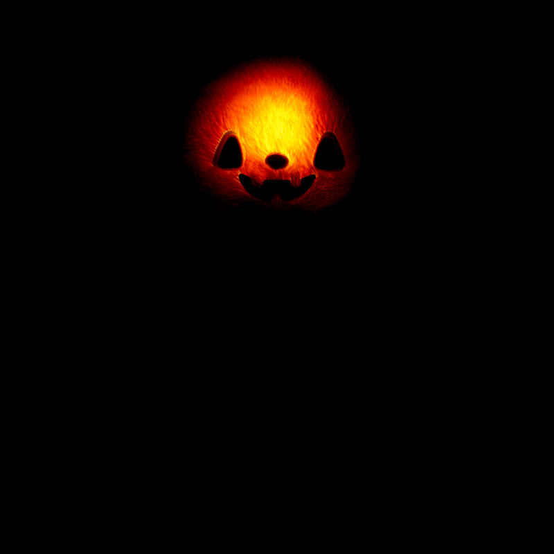 Light-Up Pumpkin Glow Teddy Bear