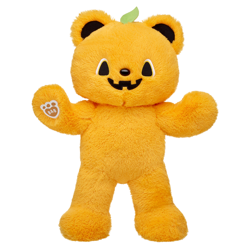 Light-Up Pumpkin Glow Teddy Bear