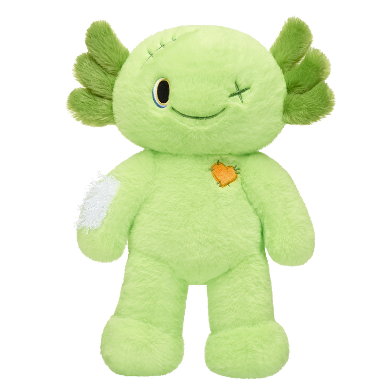 Zombie Axolotl Stuffed Animal