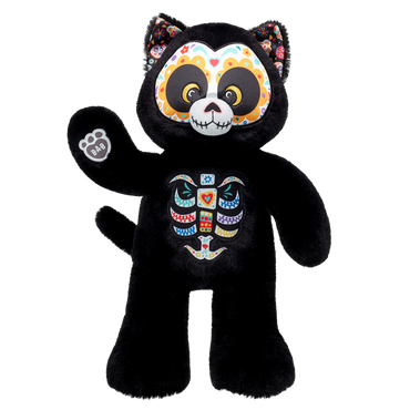 Día de los Muertos Cat Stuffed Animal