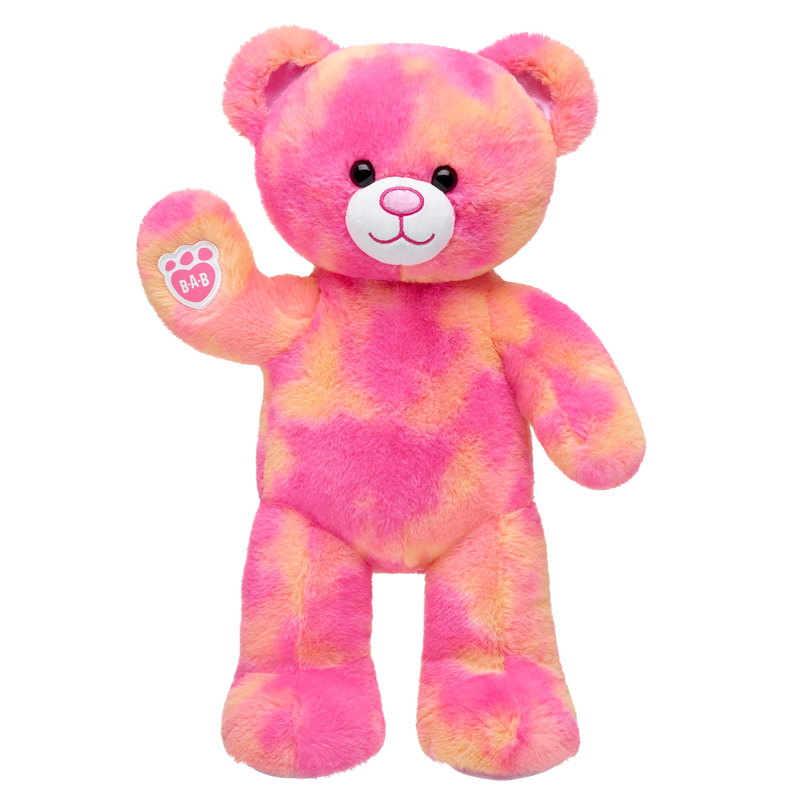 Pink Ocean Teddy Bear