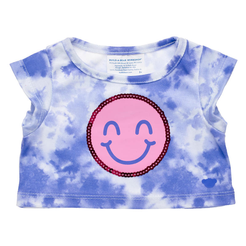 Tie-Dye Smiley Emoji Tee