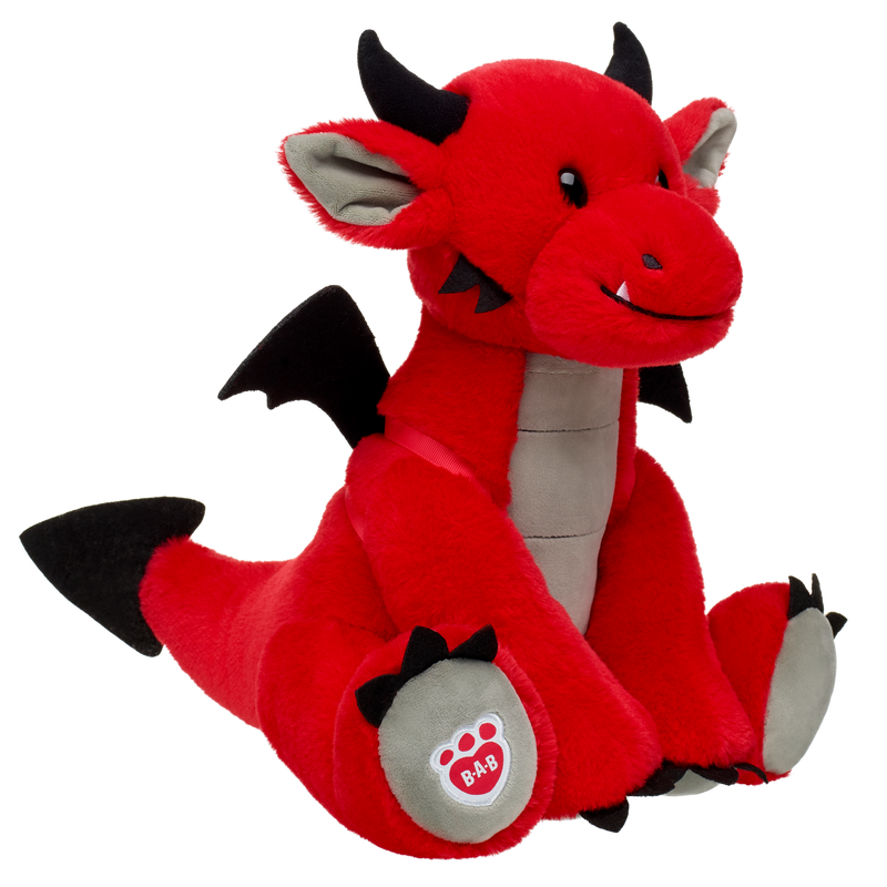 Fiery Dragon Plush