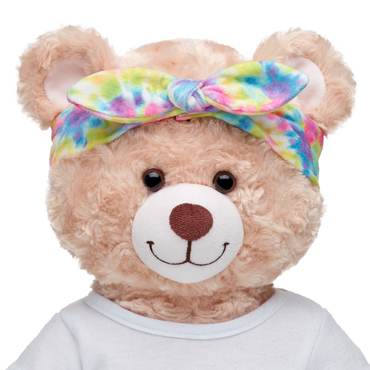 Rainbow Tie-Dye Knot Headband