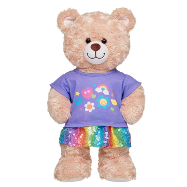 Rainbow Smiles Skirt Outfit