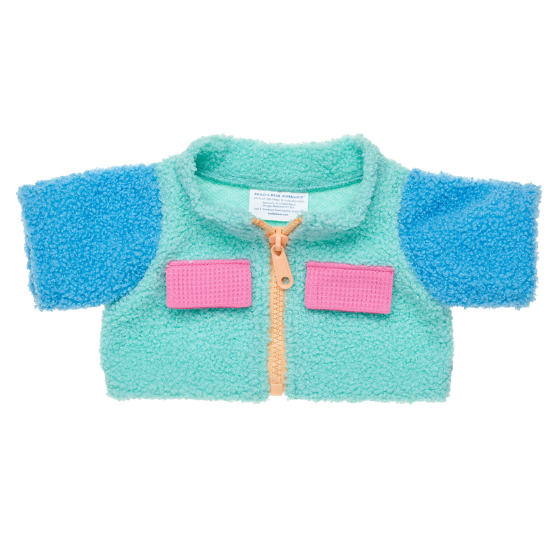 Colourful Sherpa Jacket