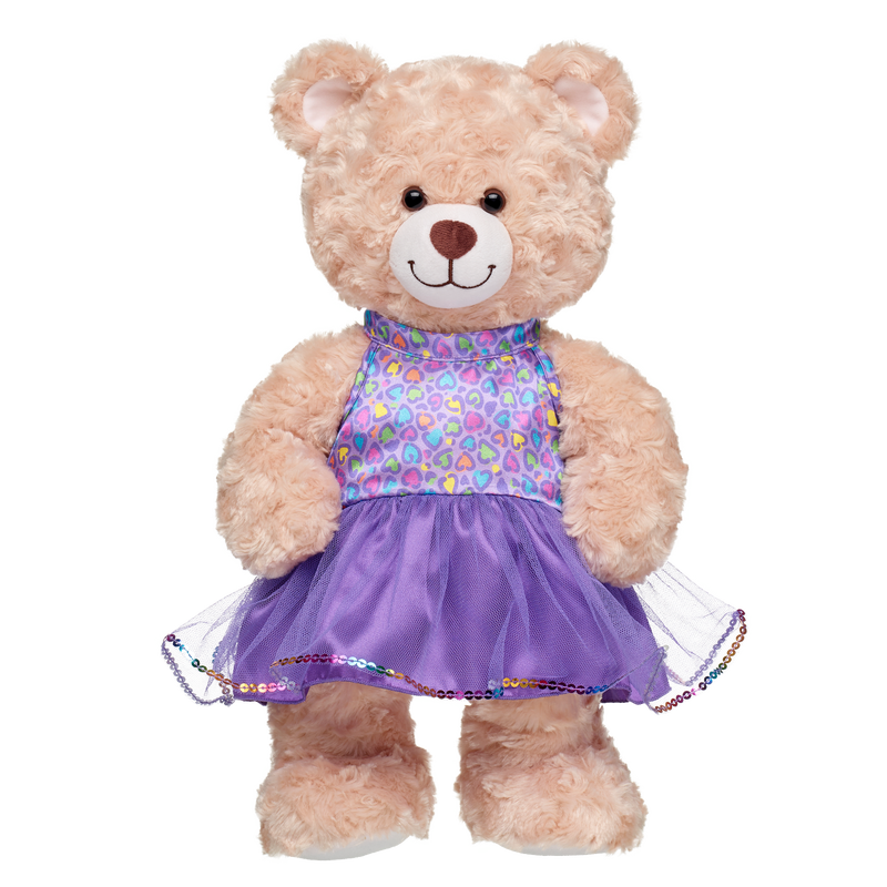 Rainbow Leopard Print Dress