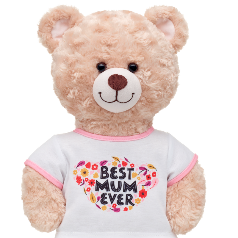 Best Mum Ever Teddy Bear Tee