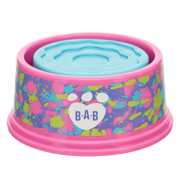 Build-A-Bear® Promise Pets™ Pink Tie-Dye Food Bowl