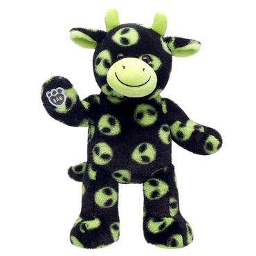 Alien Abduction Cow Stuffed Animal
