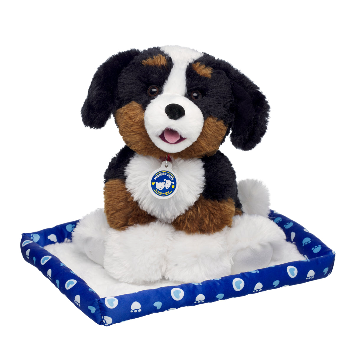 Build-A-Bear® Promise Pets™ Blue Paw Print Pet Bed