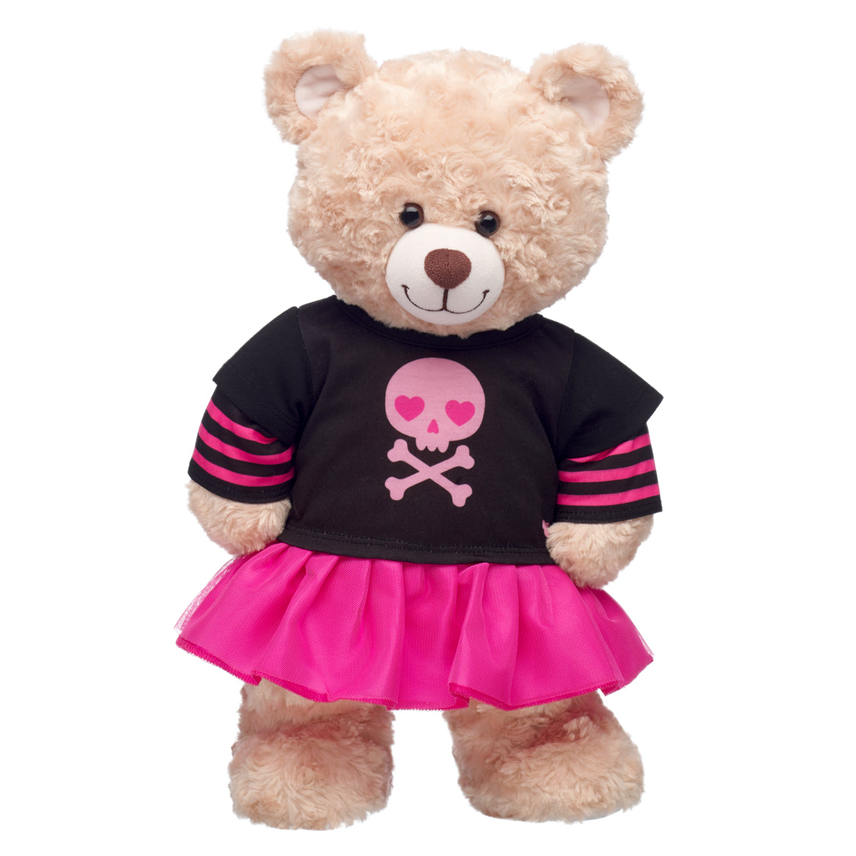 Black and Pink Skull Dress