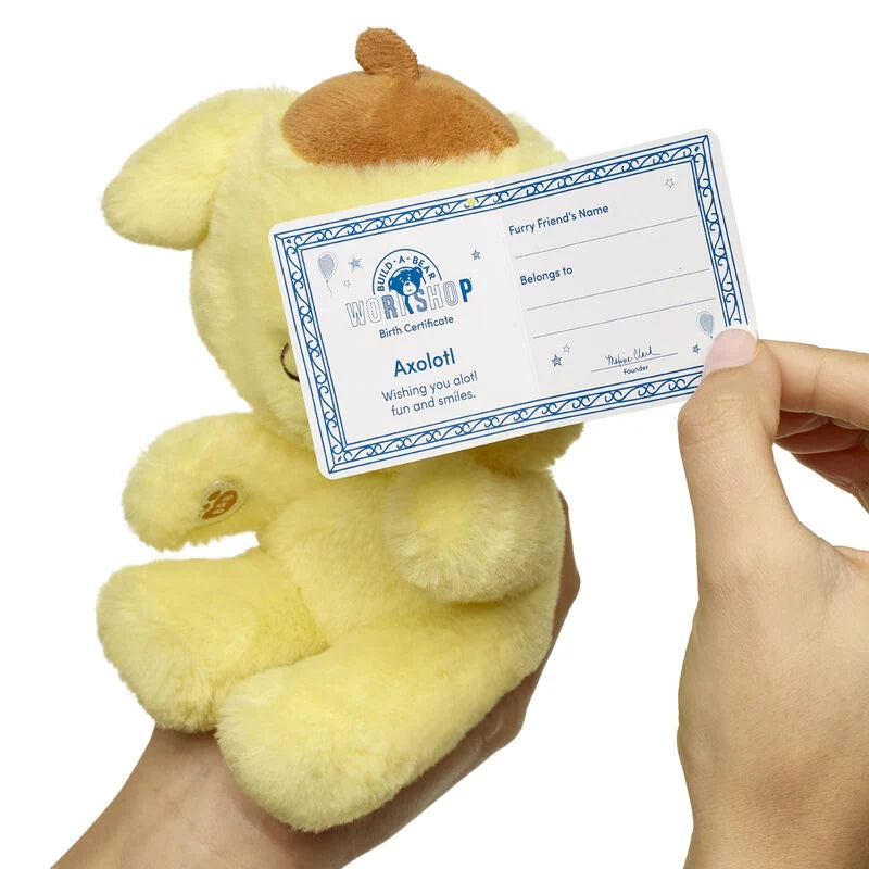 Build-A-Bear Mini Beans® Sanrio® Hello Kitty® 和 Friends Pompompurin™ 毛绒玩具