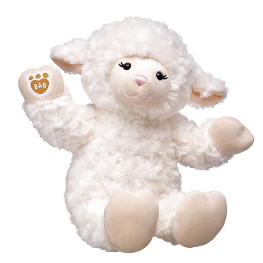 Vanilla Swirls Lamb Stuffed Animal