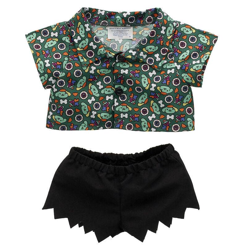 Sanrio® Hello Kitty® and Friends Zombie Pompompurin™ Shirt and Short Set - Build-A-Bear Workshop Australia