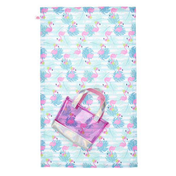 Flamingo Beach Towel and Beach Bag - Build-A-Bear Workshop Australia
