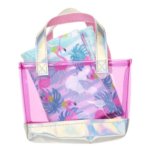 Flamingo Beach Towel and Beach Bag - Build-A-Bear Workshop Australia