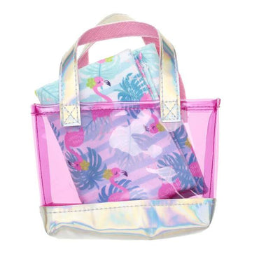 Flamingo Beach Towel and Beach Bag - Build-A-Bear Workshop Australia