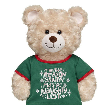 "Glisten and the Merry Mission" Naughty List T-Shirt - Build-A-Bear Workshop Australia