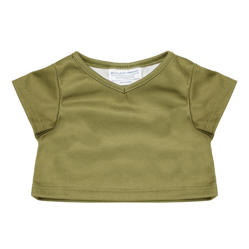 Green V-Neck T-Shirt - Build-A-Bear Workshop Australia