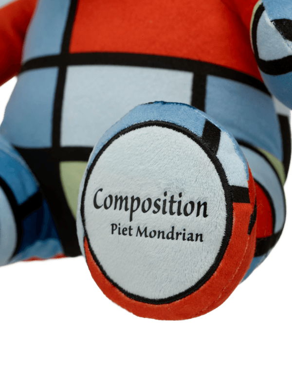Mondrian Composition Bear - The Met - Build-A-Bear Workshop Australia