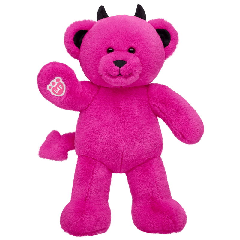 Pink Bear Devil - Build-A-Bear Workshop Australia