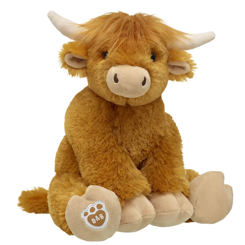 Shaggy Highland Cow Stuffed Animal Build A Bear Workshop Australia