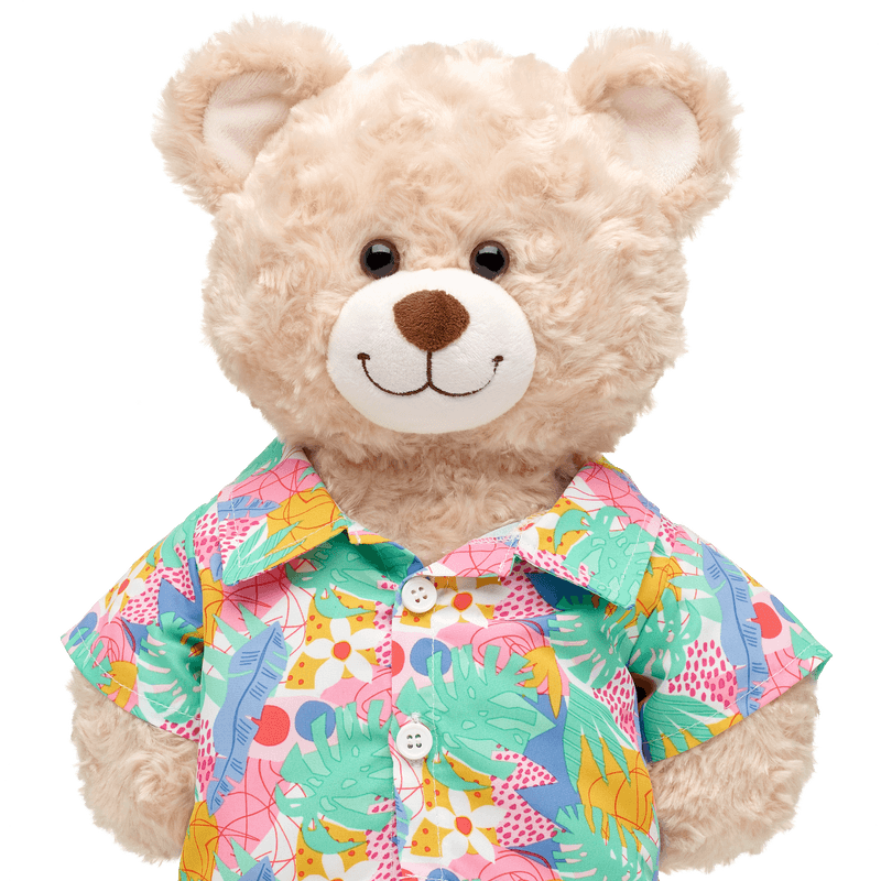 Tropical Button Up Shirt - Build-A-Bear Workshop Australia