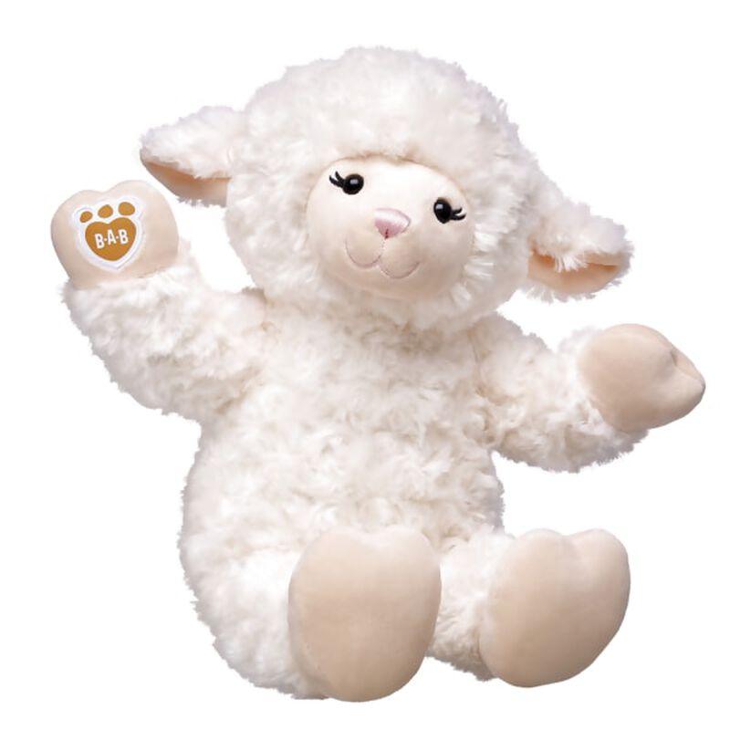 Vanilla Swirls Lamb Stuffed Animal BuildABear Australia