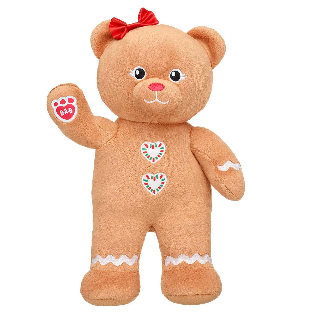 Gingerbear With Bow - Build-A-Bear Workshop Australia