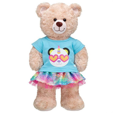 Rainbow Pandacorn Outfit - Build-A-Bear Workshop Australia