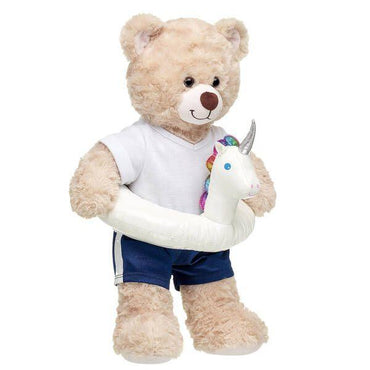 Rainbow Unicorn Pool Float - Build-A-Bear Workshop Australia
