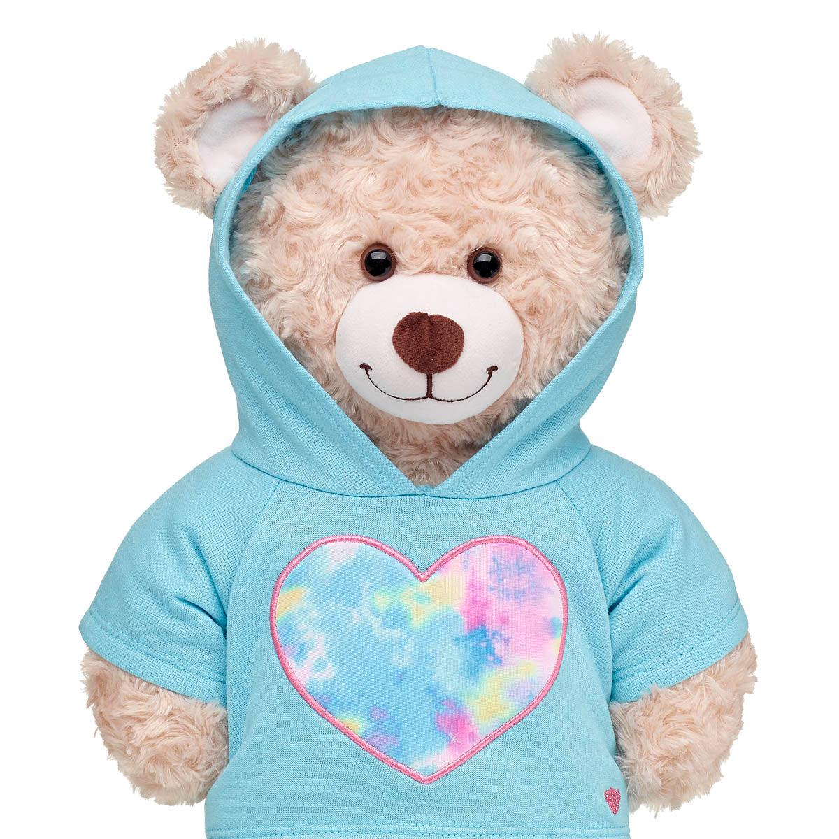 Tie Dye Heart Hoodie - Build-A-Bear Workshop Australia