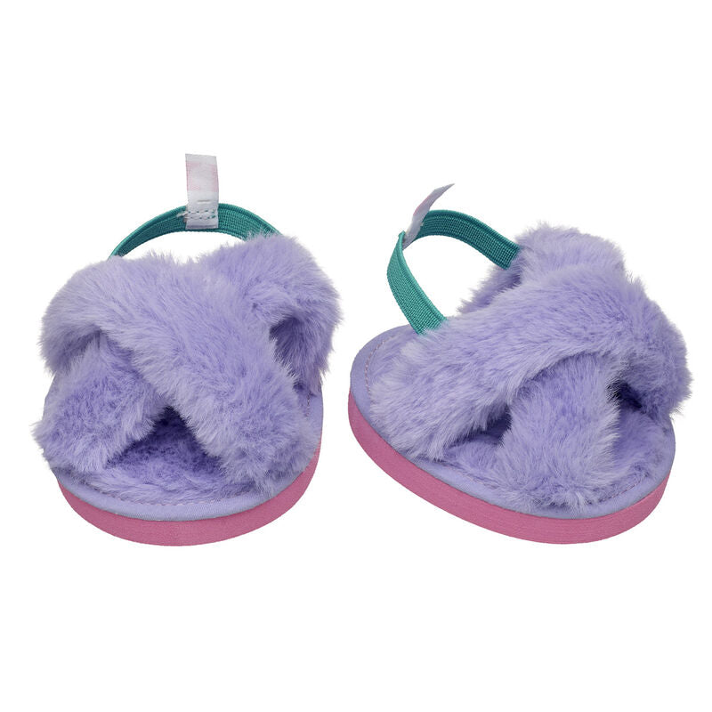 Cozy Purple Slippers