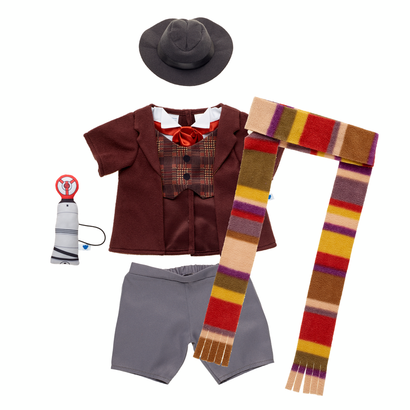 Doctor Who Fourth Doctor Costume & Sonic Screwdriver Set - Build-A-Bear Workshop Australia