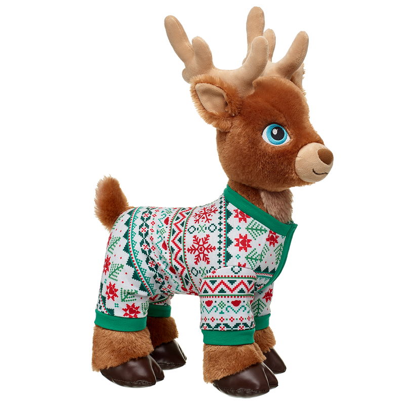 Merry Missions Green Reindeer Sleeper - Build-A-Bear Workshop Australia