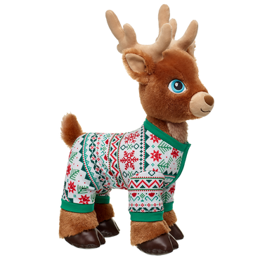 Merry Missions Green Reindeer Sleeper - Build-A-Bear Workshop Australia