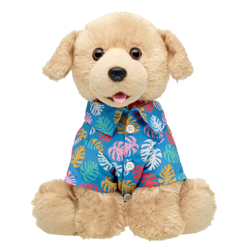 4-leg Colourful Tropical Leaf Shirt
